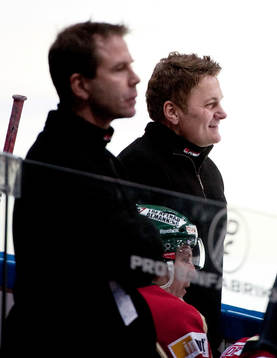 Stephan Lundh och Ulf Dahlén, tränare