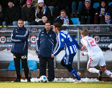 Jonas Olsson, Stefan Rehn, tränare IFK Göteborg