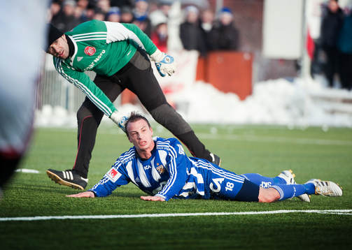 Pär Ericsson, IFK Göteborg, Karim Zaza, målvakt Ålborg