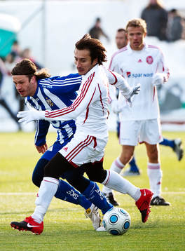 Lollo Chanko, Ålborg. Gustav Svensson, IFK Göteborg