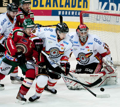 Kristofer Berglund och Mattias Modig, målvakt, Luleå,
