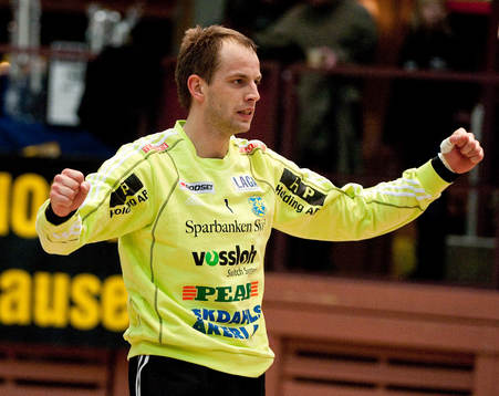 Linus Bolin, målvakt, glädje, jubel