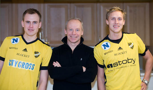 Fredrik Hägglund och Bobby Alm Nilsson, två stabila