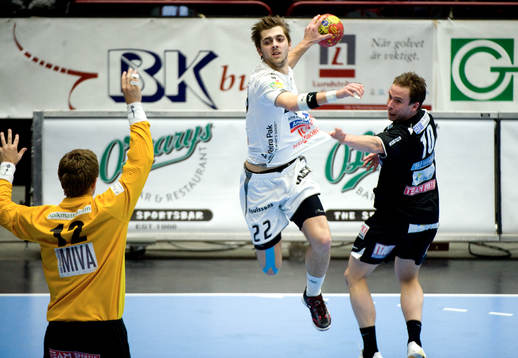 David Andersson, Malmö (målvakt) och Sebastian Lindell,