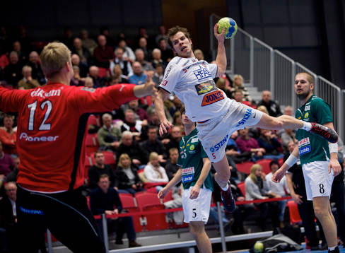 Martin Bystedt, Drott, och Robin Hallberg, målvakt,