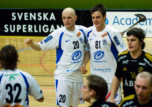 Johan Lundqvist, Kalle Berglund, Täby (Jubel) och