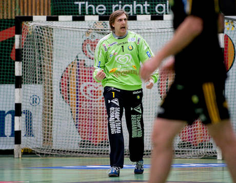 Thomas Forsberg, målvakt, glädje, jubel