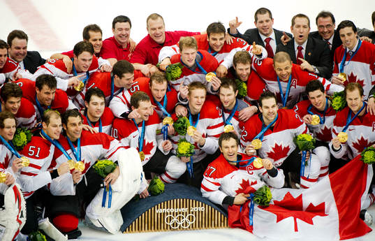Kanada tog guld