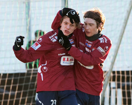 Jakob Olsson och Markus Gustafsson, Örgryte (Jubel)