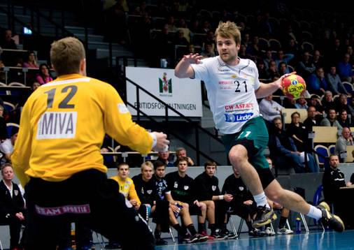 Erik Höglund, Hammatby och David Andersson, målvakt,