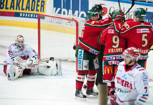 Fredrik Pettersson, Frölunda, jubel