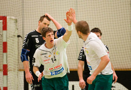 Albin Tingsvall och Daniel Båverud, Hammarby gör high-five