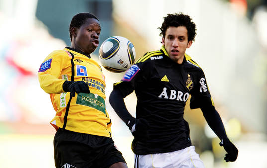 Patrick Osiako, Mjällby och Jorge Ortiz, AIK