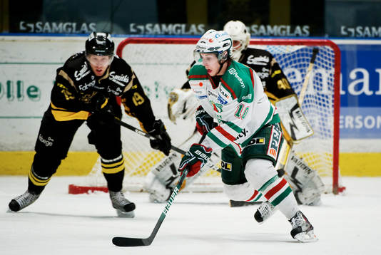 Mario Kempe, Rögle, snurrar framför mål