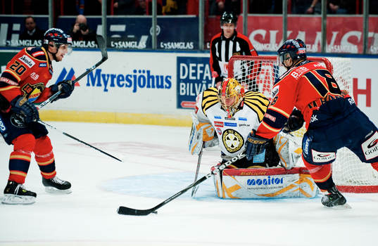 Christian Eklund och Michael Holmqvist, Djurgården, och