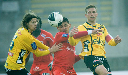 Daniel Nordmark och Anders Svensson mot Daniel Sobralense