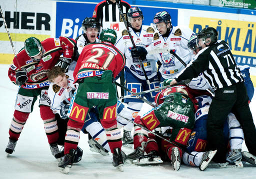 Andreas Jämtin, Linköping, Bråk, Slagsmål