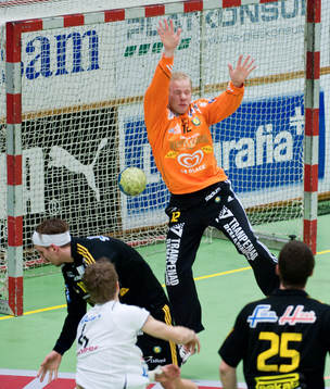 David Bergqvist, målvakt Sävehof