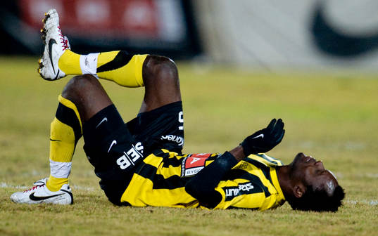 John Chibuike, Häcken skadad, skada