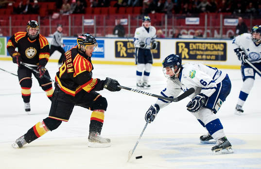 Sebastian Wännström, Brynäs, försöker att ta sig
