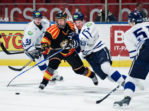 Alen Bibic, Leksand, stoppar Victor Berglind, Brynäs
