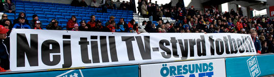 Inte populärt med 12.30 matcher, fansen protesterar