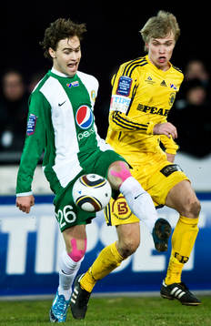 Simon Helg, Hammarby och Robin Nilsson, Ängelholm. Tipselit