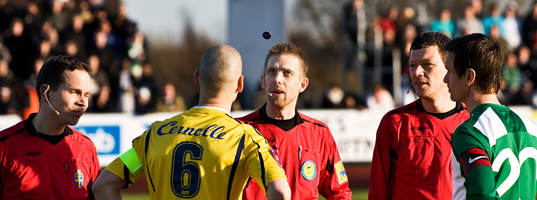 Johan Hamlin, domare, singlar slant, slantsingling