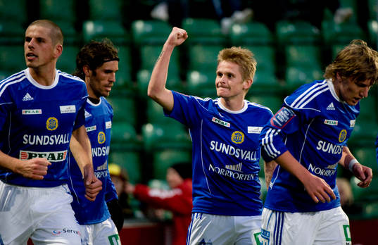 Ari Skulason, Sundsvall, jubel