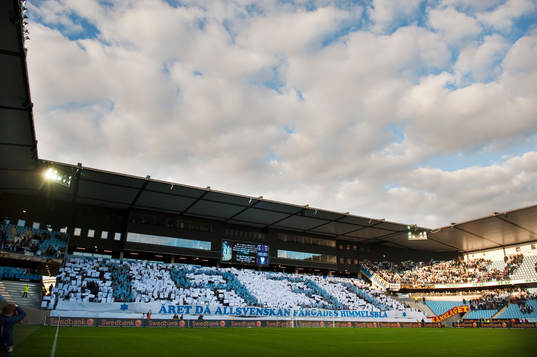 Fotboll, Allsvenskan, Malmö FF, Nya Malmö stadion, tifo,