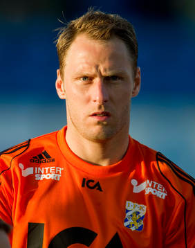 Fotboll, Allsvenskan, Kim Christensen, målvakt Göteborg