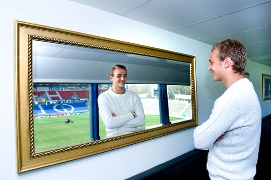 Fotboll, presskonferens