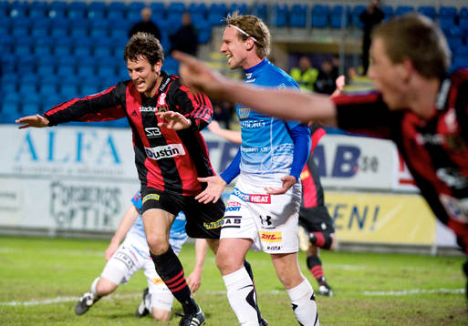 Olof Guterstam, BP. Jubel 1-0