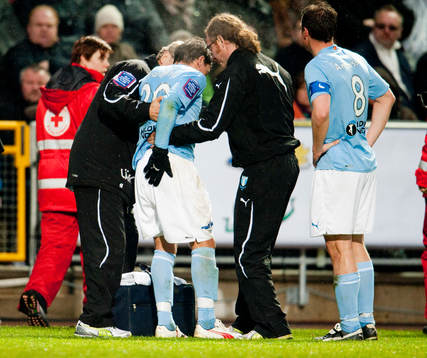 Ricardinho, Malmö, skada