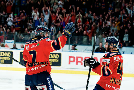 Andreas Holmqvist och Marcus Nilson, Djurgården, jubel