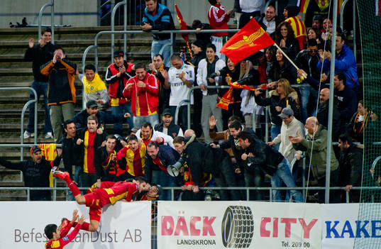 Robert Massi, Syrianska, jubel