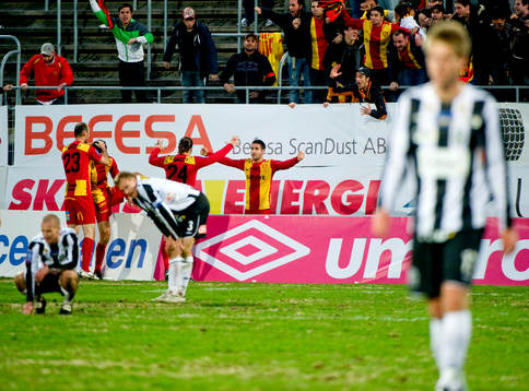 Robert Massi, Syrianska, jubel. Depp, Landskrona