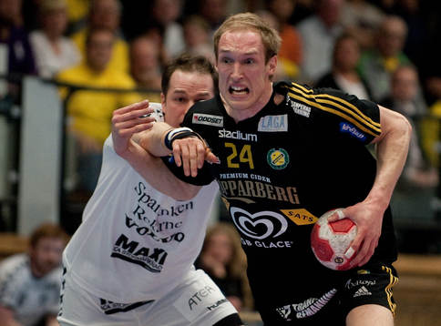 Johan Jakobsson, Sävehof. Martin Nilsson, Guif