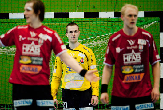 Daniel Lindgren och Magnus Persson, Drott i förgrunden.