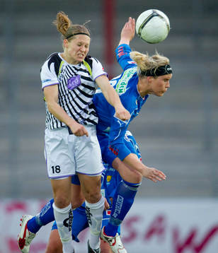 Linda Sällström, Linköping och Pavlina Scasna, Ldb