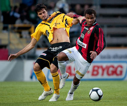 Serge-Junior Ngouali, Brommapojkarna. Denni Avdic, Elfsborg