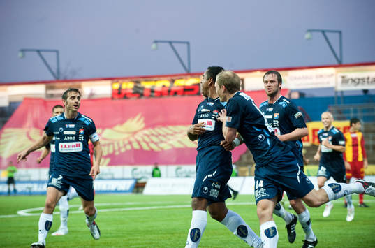 Alvaro Santos, Örgryte, jubel