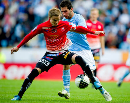 Jonathan Asp,Trelleborg och Jimmy Durmaz, Malmö