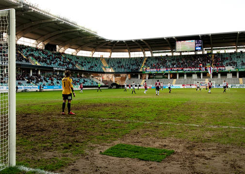 Gamla Ullevi, gräsmatta