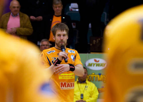 Olle Stenius håller tacktal