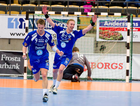 Mattias Söder och Anton Månsson, H43 Jubel. Filip Krook,