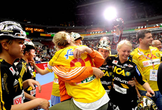 Svenska Mästare, SM-guld. Jubel, glädje