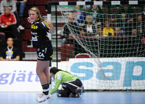 Isabelle Gulldén, Sävehof  och Anna Gustavsson, Skövde,