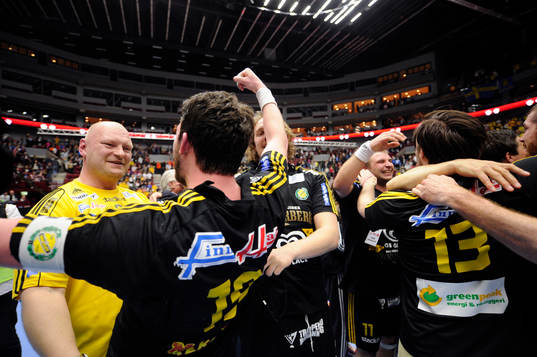 Jubel, glädje, pokal, SM-guld, Svenska Mästare