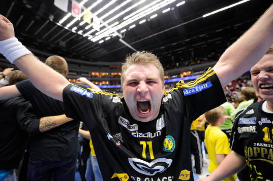 Erik Fritzon,  Jubel, glädje, SM-guld, Svenska Mästare